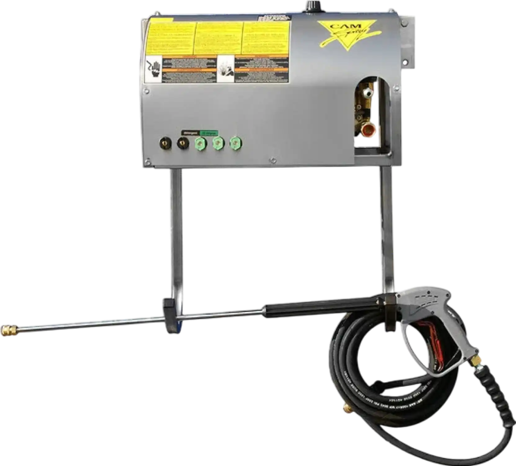 Cam Spray 1000WM/SS Pressure Washer Electric Powered Deluxe Wall Mount Cold Water 2 GPM 1000 PSI New