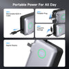 Giraffe Tools PBA10CAUS Retractable Power Bank 10,000mAh 35W New