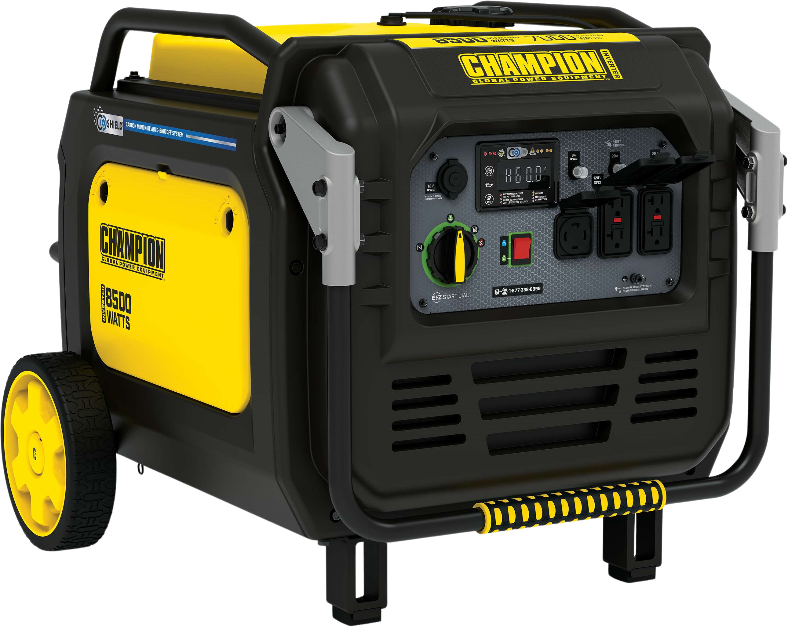 Champion 100719 7000W/8500W Generator Gas Inverter CO Shield Electric Start New
