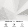 Close-up of 3D wall panel texture showcasing premium waterproof PVC material for interior decoration.