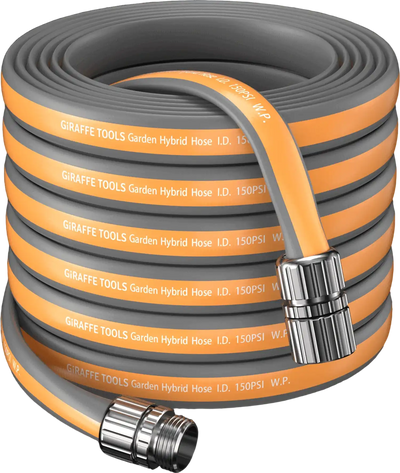 Giraffe Tools Hybrid Garden Flat Water Hose 5ft-100ft New