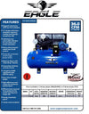 Eagle Air Compressor with Mag Starter 200 PSI 120 Gallon 36 CFM 10 HP Single Phase 208V New