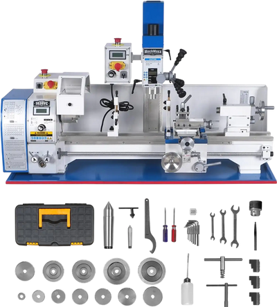 MechMaxx 1030VC Combination Lathe Milling Machine 1.5 HP 10