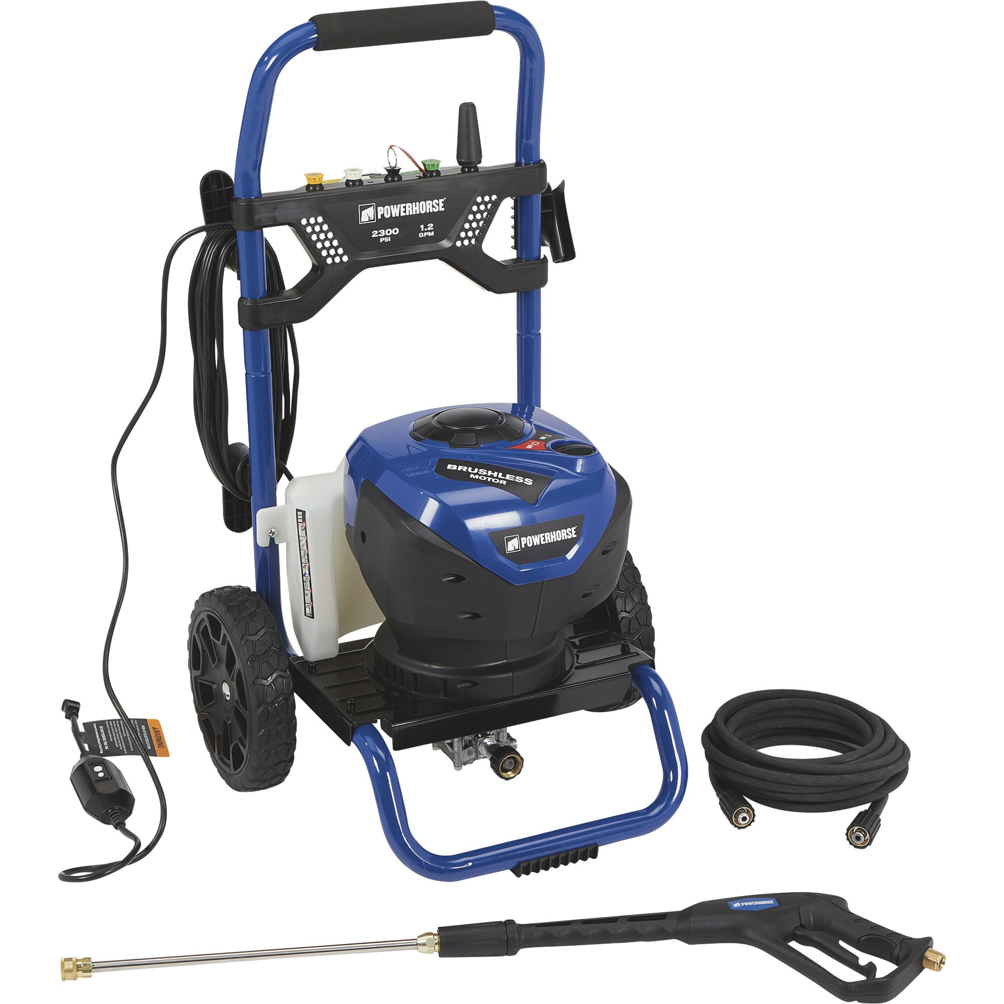 Powerhorse 106168 Electric Pressure Washer 2300 PSI 1.2 GPM New