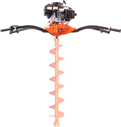 Brave Two-Man Auger 7/8 in. Square Connection 5.5 HP Honda GXV160 Engine BRPA270H New