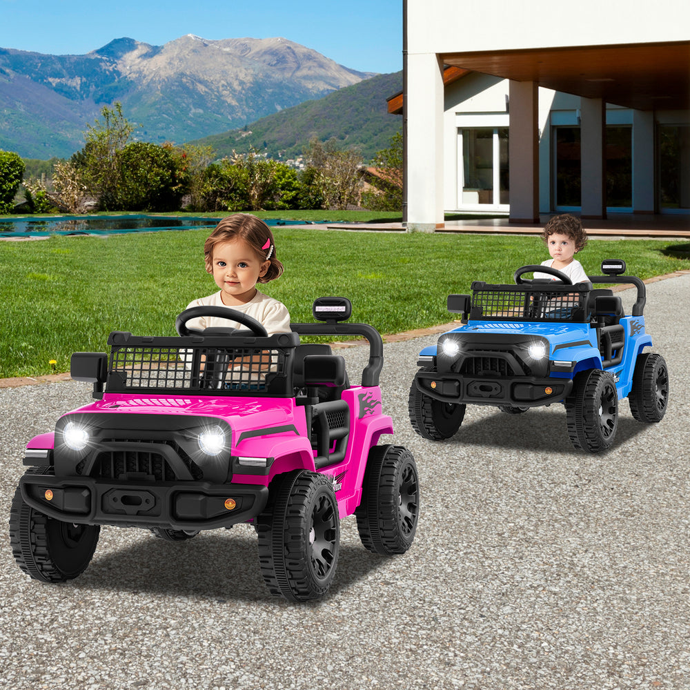 12V Kids Ride on Truck Car Battery Powered Electric Vehicle-Navy - Gallery View 1 of 11