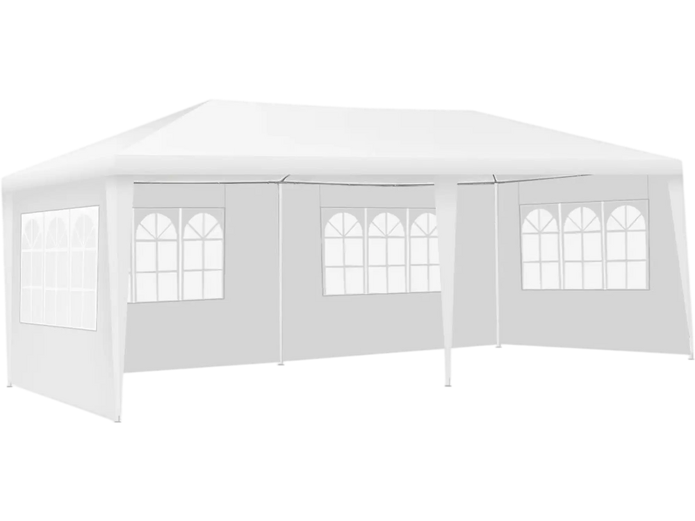 10 x 20 Feet Outdoor Party Wedding Canopy Tent with Removable Walls and Carry Bag