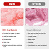6 feet pink artificial Christmas tree with full-bodied design, 100% new PVC material, ideal for festive decorations.