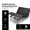 Costway Adjustable Bed Base Frame with Wireless Remote Control Queen Size New