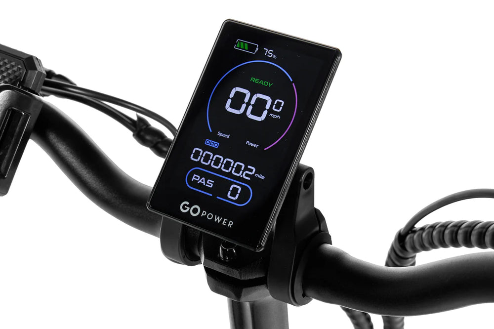 GoPowerBike GoPlus Electric Bike Foldable 500W 45 Mile Range 20 MPH Open Box RFB