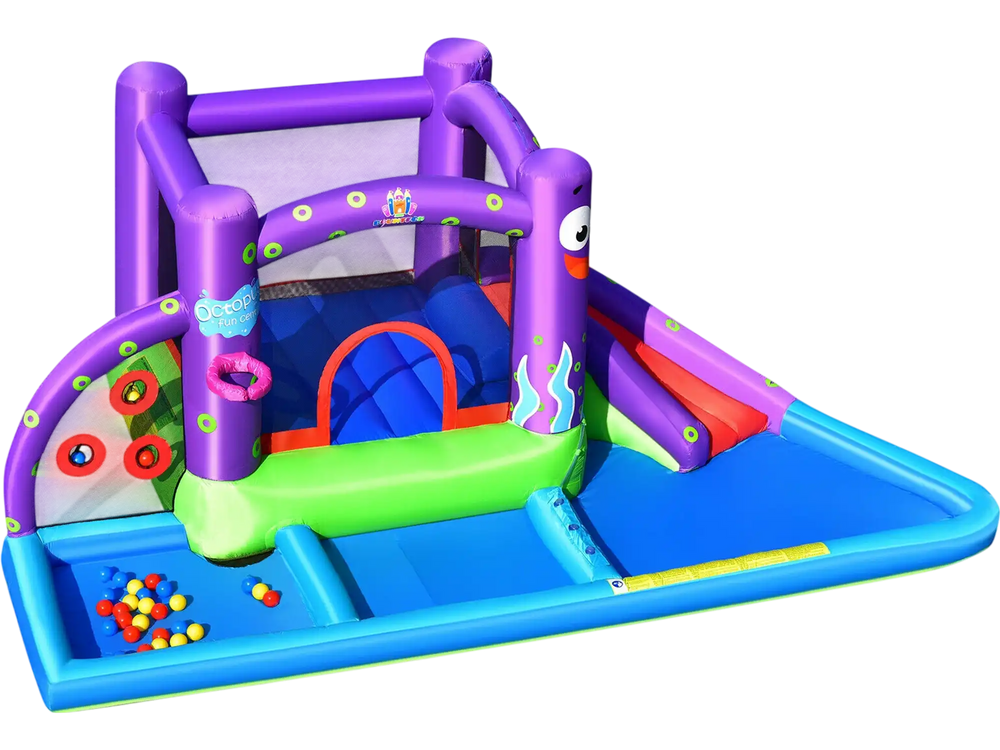 Inflatable Water Slide Castle without Blower