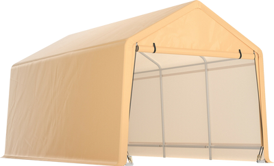 Costway Heavy-Duty Carport 9 x 17 Ft Canopy without Windows New