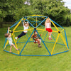 10 Feet Dome Climber with Swing and 800 Lbs Load Capacity-Multicolor - Gallery View 1 of 10