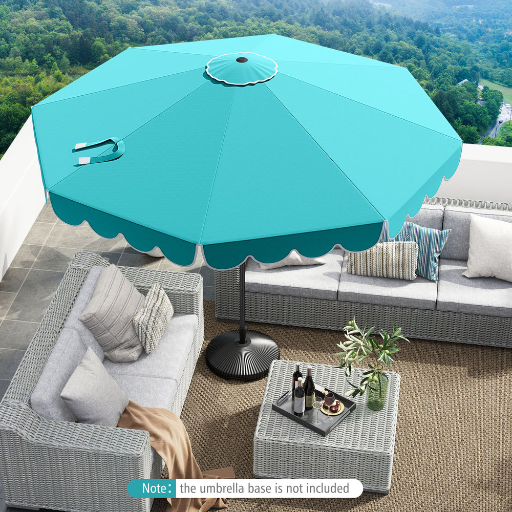 Costway 10' Patio Outdoor Market Umbrella Crank Tilt 568149732 New – FactoryPure