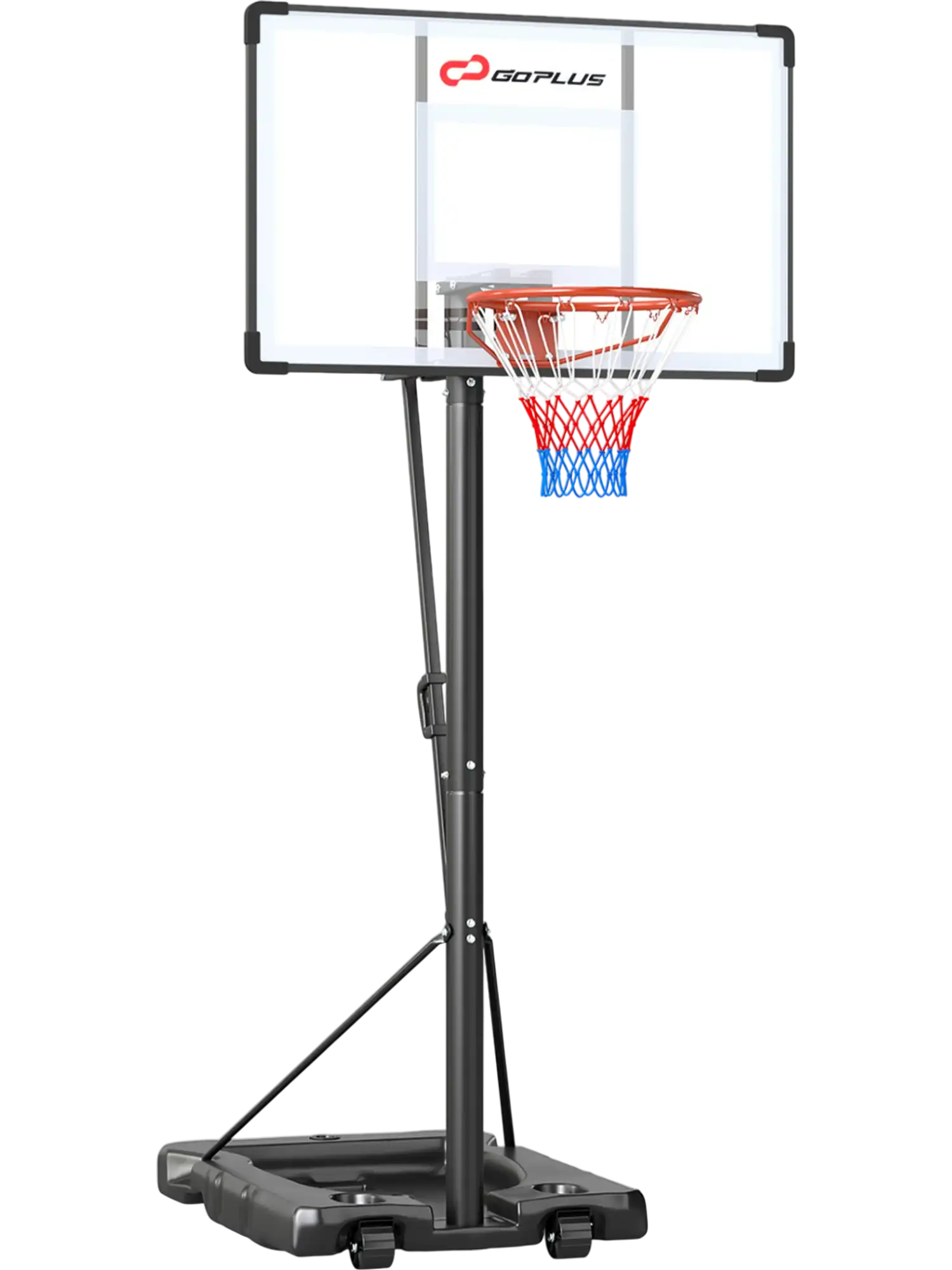 Costway Portable Outdoor Basketball Hoop 10' Adults 36972536 New