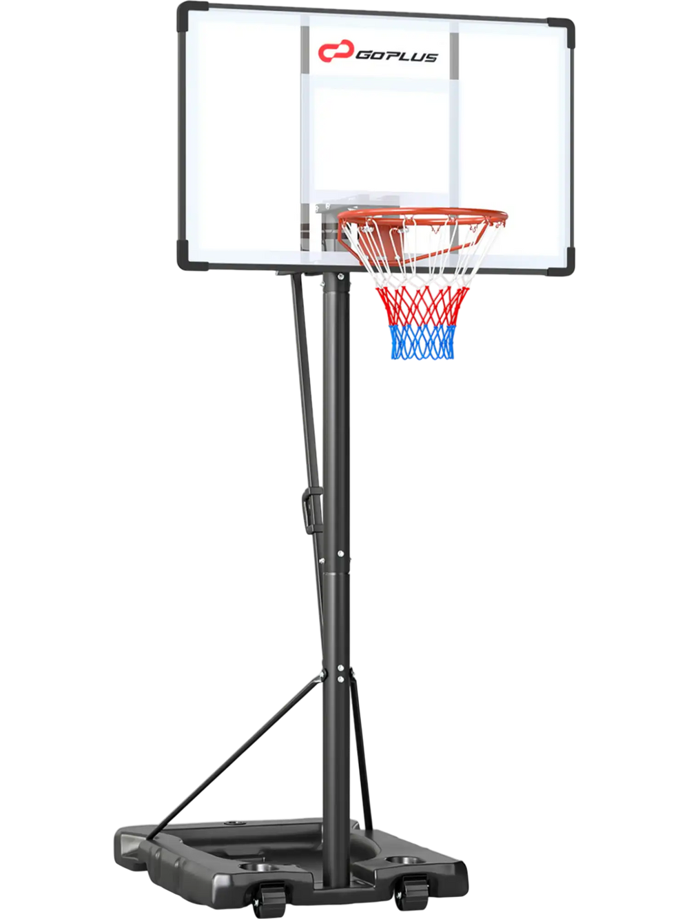 10 Feet Portable Basketball Hoop Outdoor for Adults