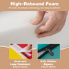 Close-up of high-rebound foam with hook and loop fasteners, part of 10-piece soft foam climbing toys for toddlers.