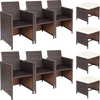 10 Pieces Outdoor Patio Dining Set