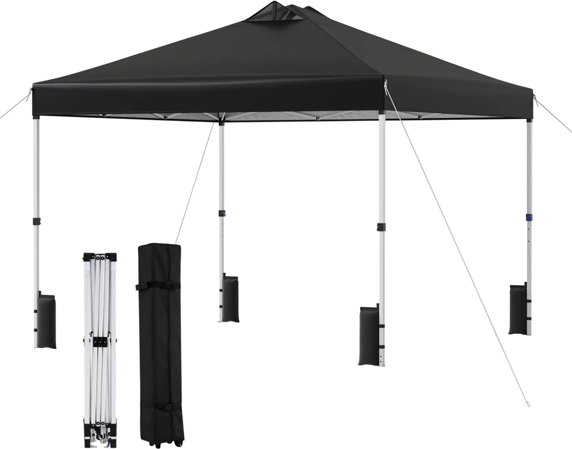 Costway 10' x 10' Outdoor Commercial Pop-Up Canopy Tent 95721084 New