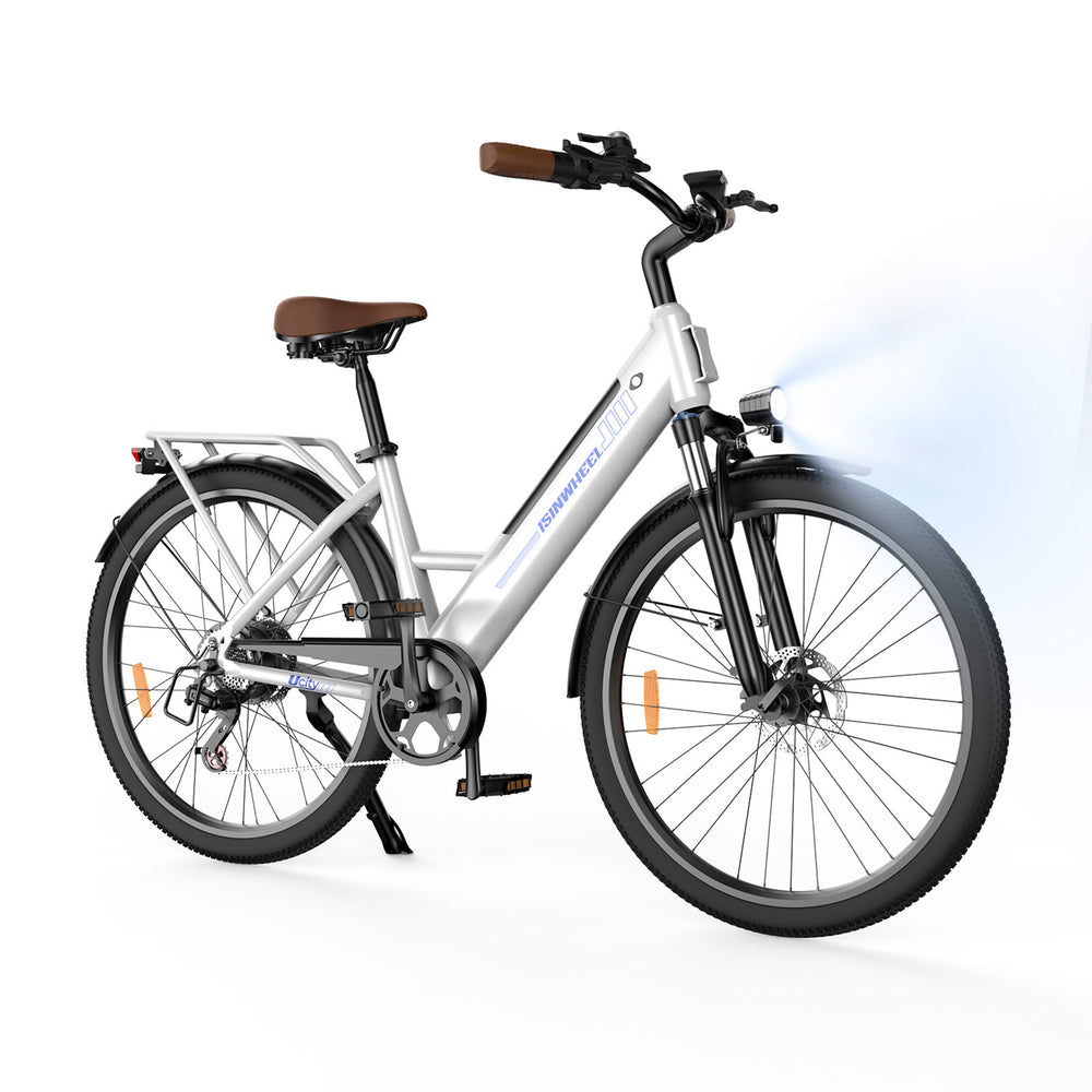 Isinwheel UCity Electric Bike 55 Mile Range 20 MPH 750W New