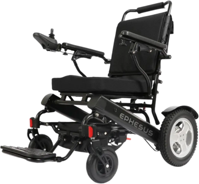 Ephesus E9 Folding Electric Wheelchair 4 mph 15.5 Mile Long Range New