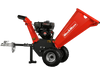 4 inch DUCAR 212cc 7hp Gas Engine Powered Wood Chipper with Towbar,  GS650