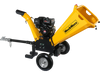 5 inch E-start DUCAR 420cc Gasoline Engine Powered Wood Chipper,  GS1500