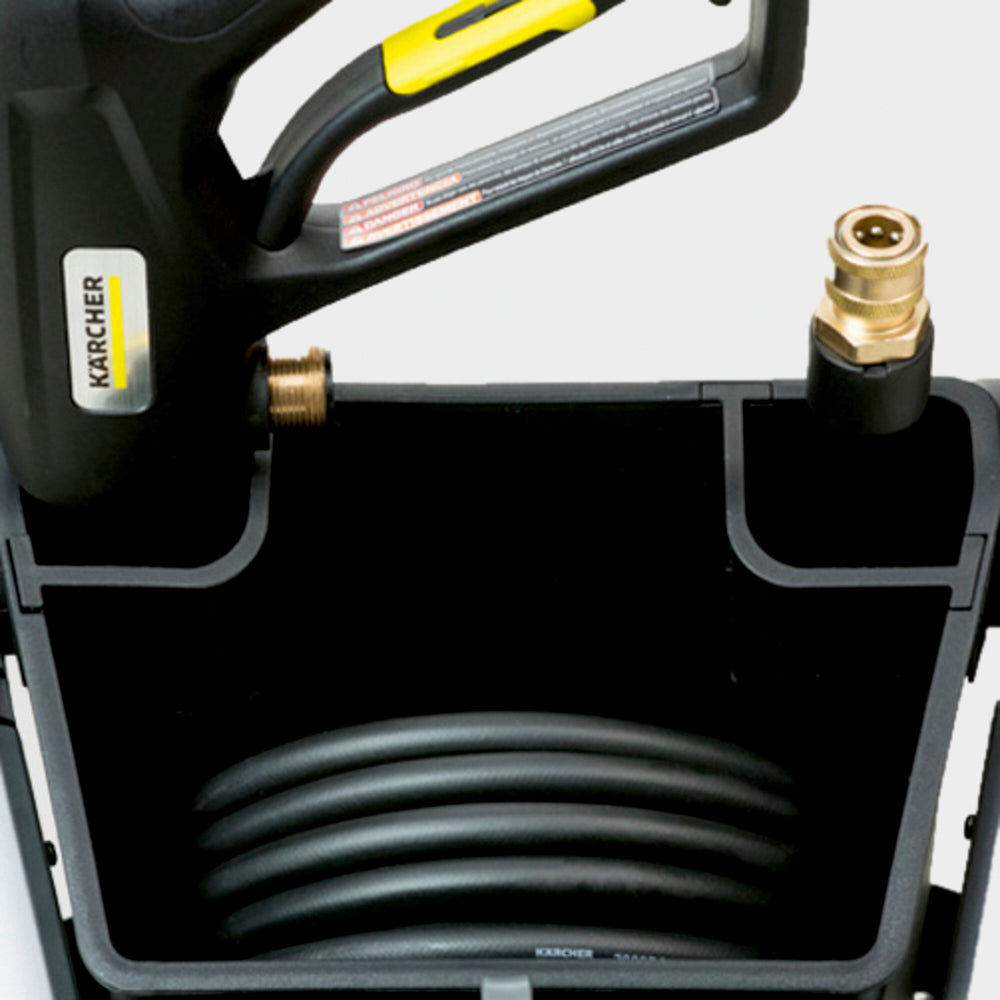 Pressure washer K1700: Large removable storage bin
