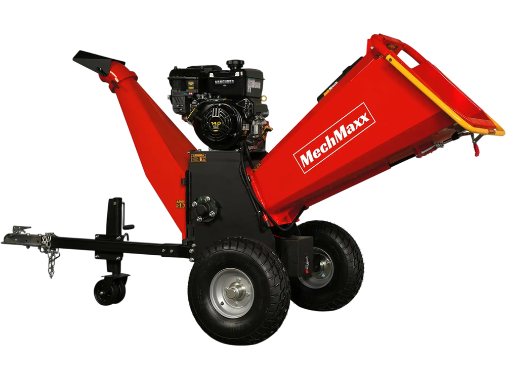 6 inch E-start B&S VANGUARD 408cc 14hp Gasoline Engine Powered Drum Wood Chipper ,  P4206
