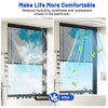Ceiling mount bathroom fan with 50/80/110 CFM airflow, galvanized housing, and low noise for efficient ventilation.