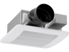 50/80/110 CFM Ceiling Mount Bathroom Fan with Pick-A-Flow and 4 Inches Duct