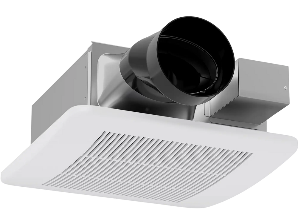 50/80/110 CFM Ceiling Mount Bathroom Fan with Pick-A-Flow and 4 Inches Duct