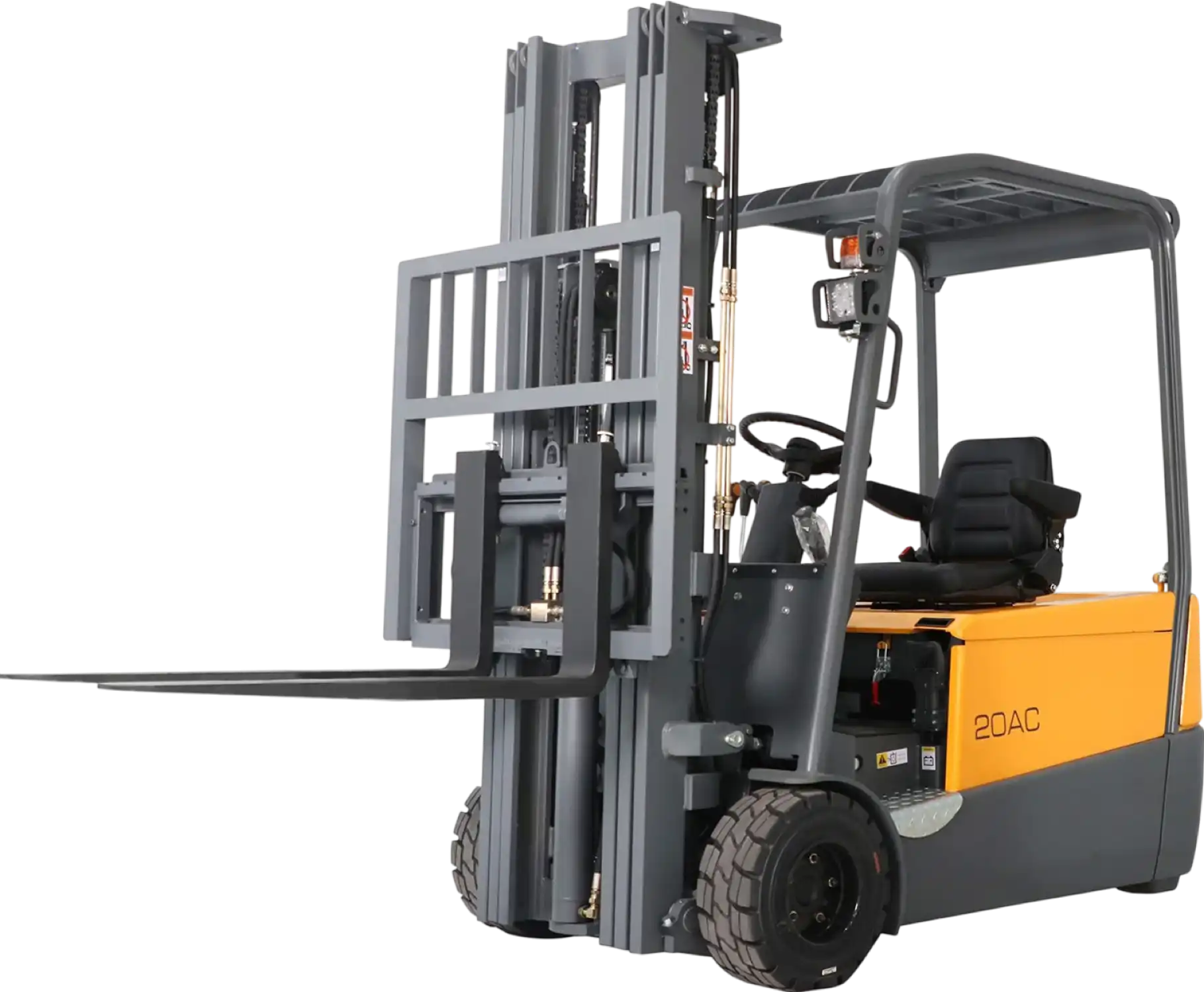 Apollolift A-4023 Electric Forklift 3-Wheel Battery Powered 4,400 Lbs Capacity New
