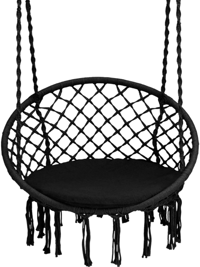Costway Cushioned Hammock Swing Chair Hanging Kit 17538064 New