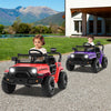 12V Kids Ride on Truck Car Battery Powered Electric Vehicle-Red - Gallery View 1 of 11