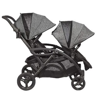Contours ZT018-GRA Options Elite Tandem Stroller Graphite New