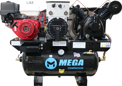 Mega Compressor MP-13030HWG 3-in-1 Air Compressor Welder Generator 30 Gallon 13 HP Honda Electric Start New
