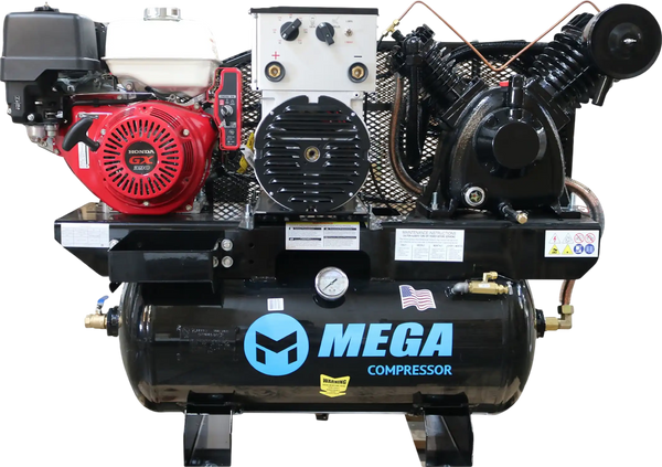 Mega Compressor MP-13030HWG 3-in-1 Air Compressor Welder Generator 30 ...