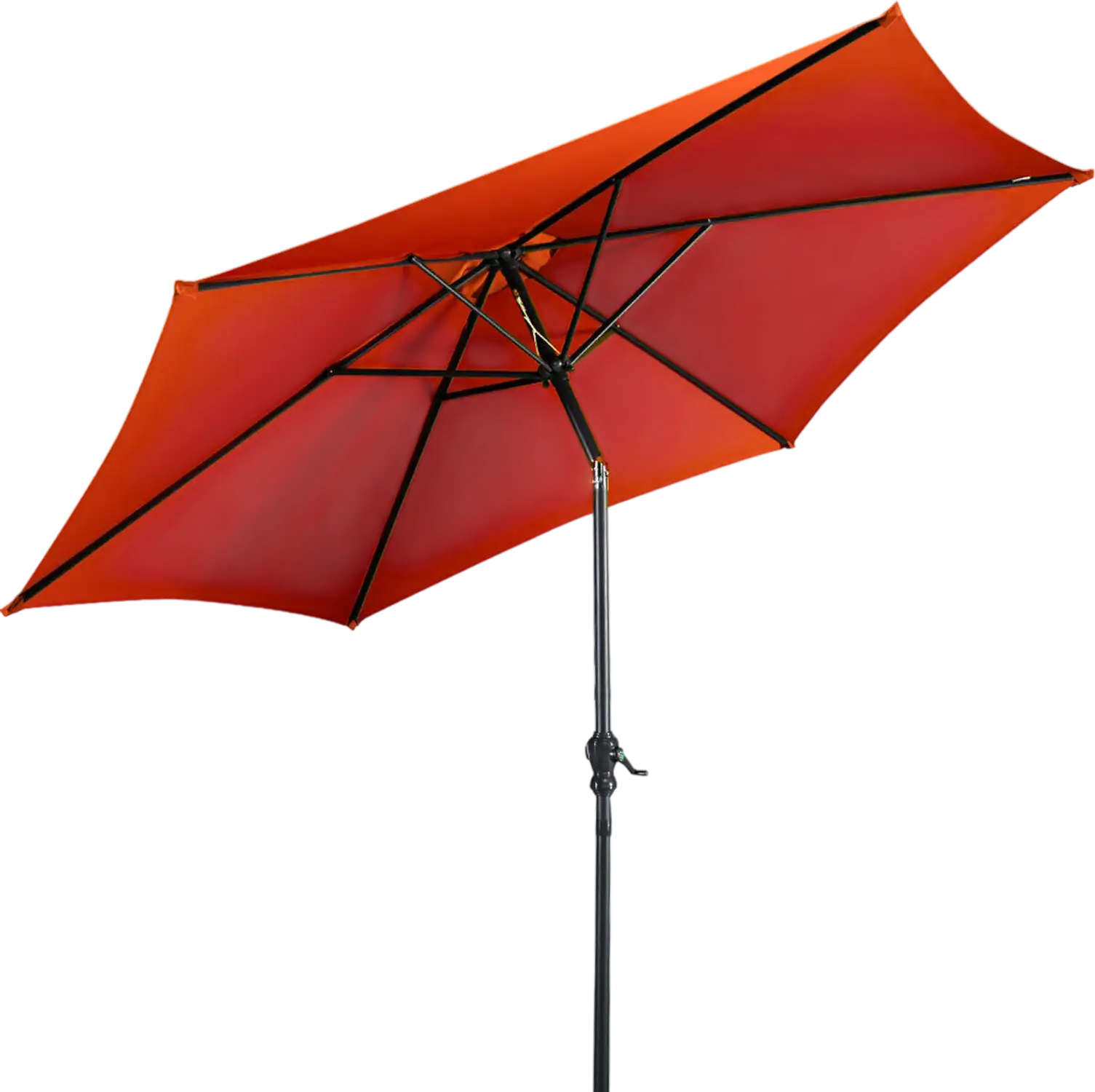 Costway 9' Outdoor Market Patio Table Umbrella Tilt Crank Lift 56321480 New