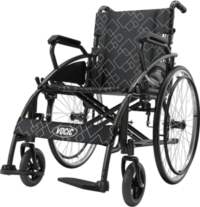 Vocic U31 3-in-1 Wheelchair Lightweight Manual Foldable 300 lbs Capacity New