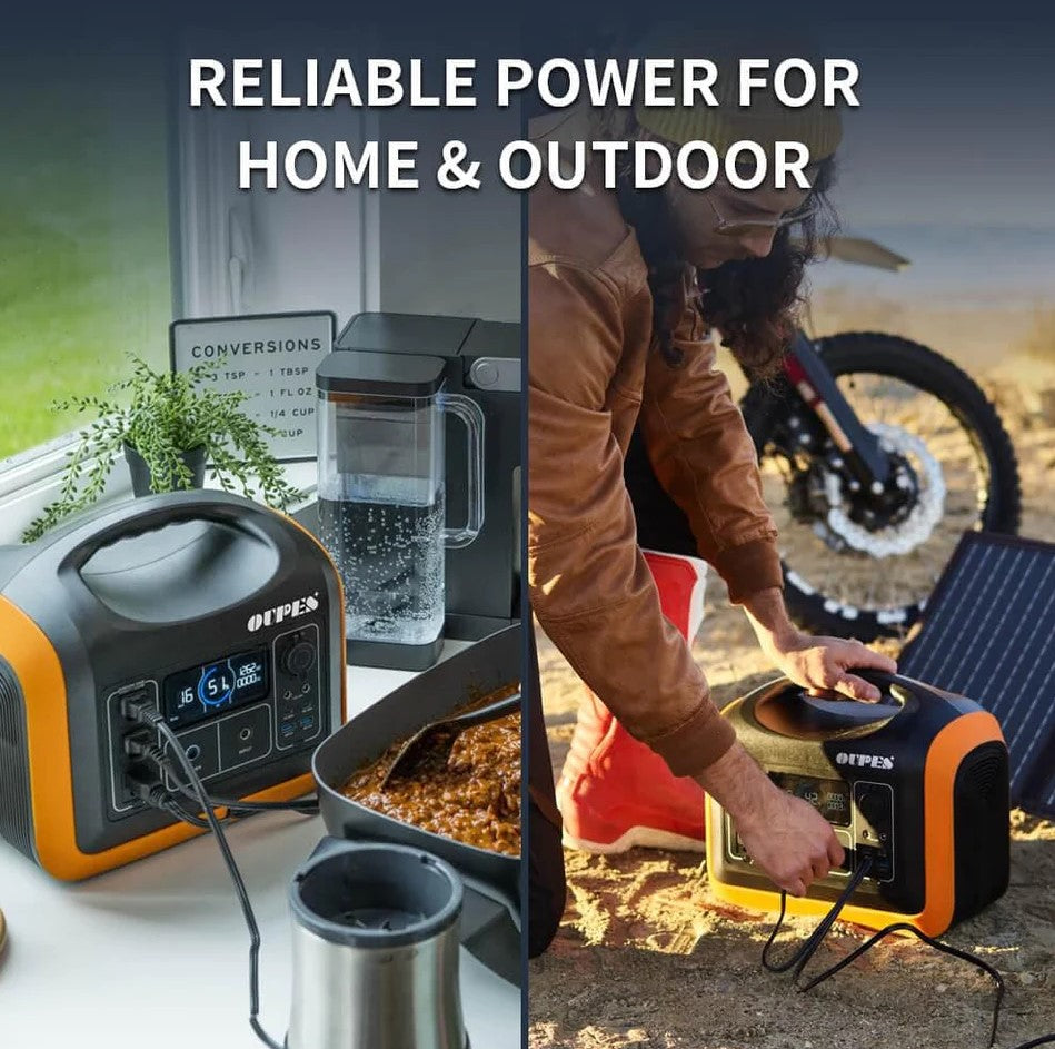 Oupes UPP-1200 Portable Power Station 1200W/3600W 992Wh New