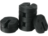 Set of 8 Canopy Weights 40lbs Weight Plate Kit with No-Pinch Design