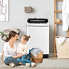 Full-Automatic Washing Machine 1.5 Cubic Feet 11 LBS Washer-White - Gallery View 1 of 12