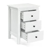 Costway Nightstand Bedside Table Set of 2 New