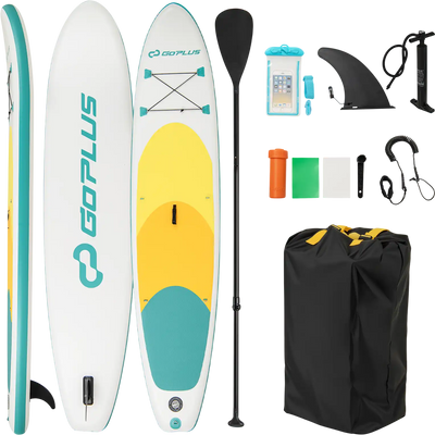 Costway 11' Premium Inflatable Stand Up Paddle Board SUP 642893715 New