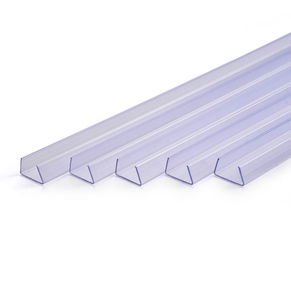 Yescom Plastic U-Channel 3ft 11/16in. Set(5) for RGBW Neon Rope Lights New