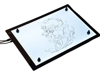 Yescom LED Tracing Stencil Board 14in A4 Adjustable Brightness New