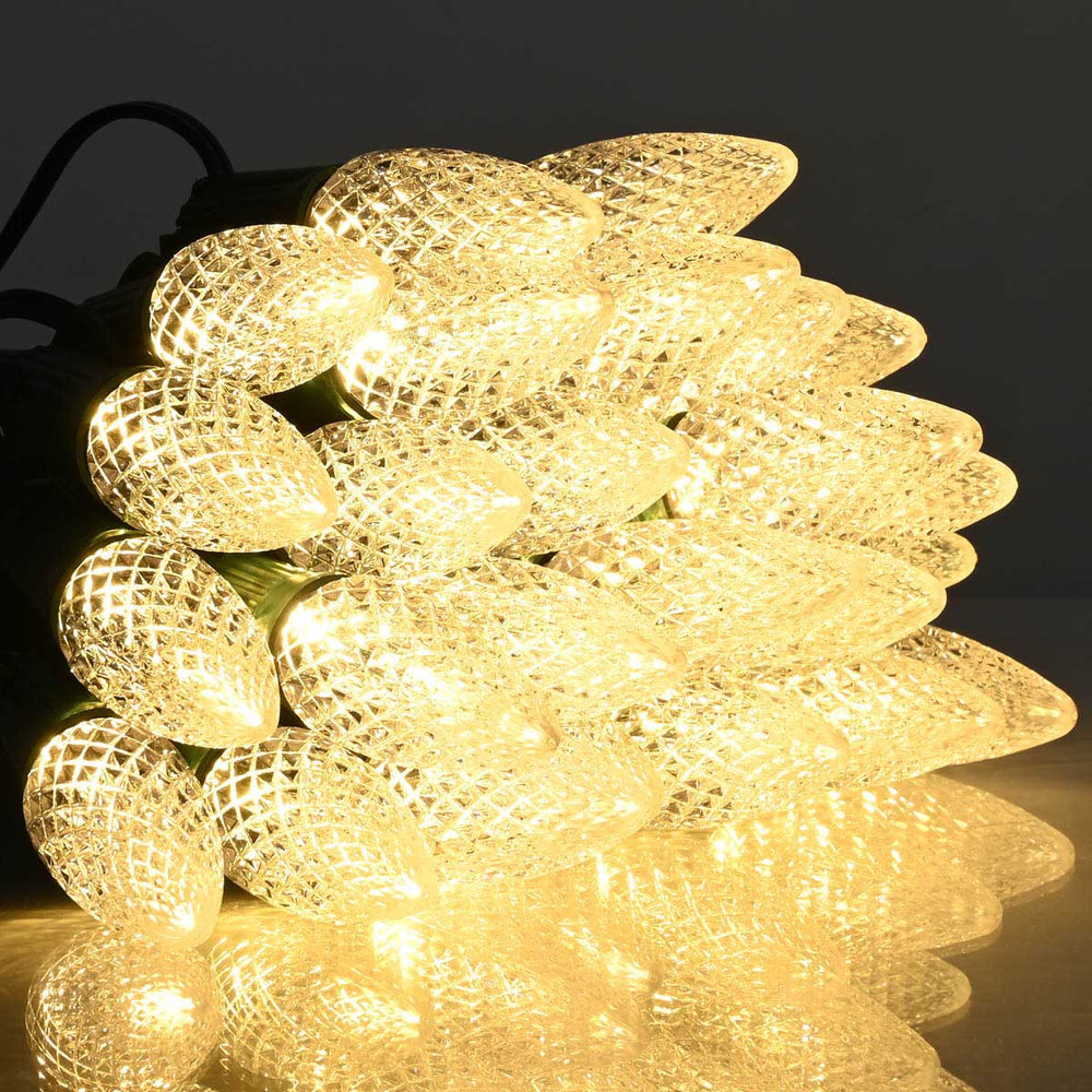 Yescom C9 LED Light Bulb 25 Count 0.6 W UL Listed New