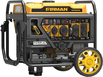 Firman W03663OF Generator 3650W/4200W 50 Amp Electric Start With CO Alert New