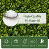 High-quality PE artificial hedge boxwood panels, 20" x 20", sun-protective, waterproof, and maintenance-free for DIY.